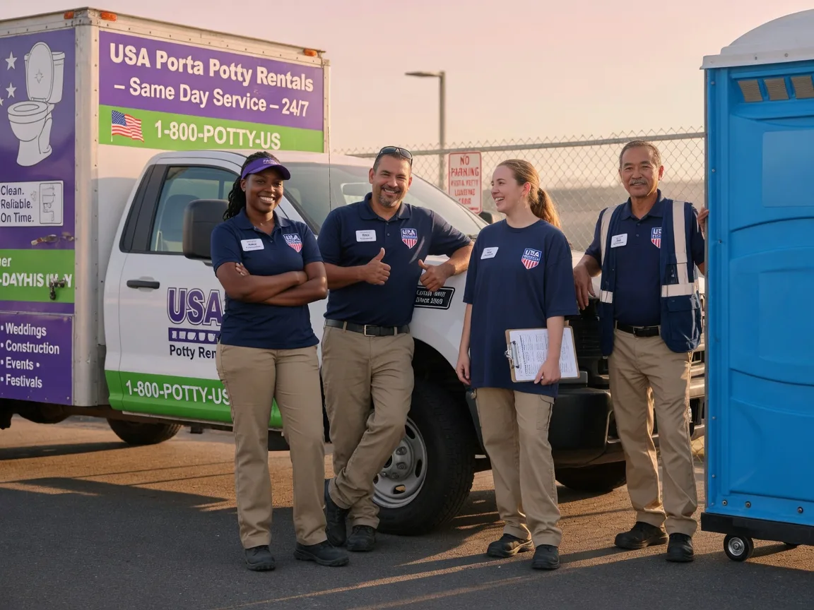 Porta Potty Rental company in Taylorsville, NC